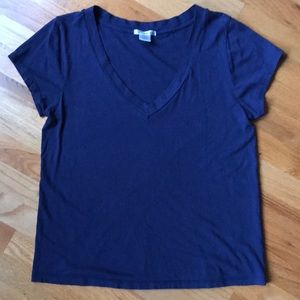 2/$15 LAmade Blue V neck tee